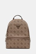 Guess plecak SILIA damski kolor beżowy mały wzorzysty TWGP98 90032