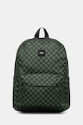 Раница Vans Old Skool Grom Check в зелено голям размер с десен VN000J3KEN61