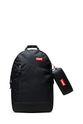 Otroški nahrbtnik Levi's EXPLORE PACK W/ PENCIL CASE črna barva, 9A8704