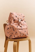 Liewood ghiozdan copii Johnny School Backpack culoarea portocaliu, mare, cu imprimeu, LW20089