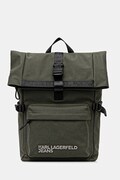Раница Karl Lagerfeld Jeans в черно голям размер с изчистен дизайн A3M30246