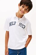 Поло Tommy Hilfiger колір білий KB0KB09717