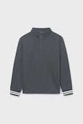 Mayoral longsleeve copii culoarea negru, cu imprimeu, 7101