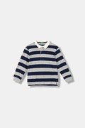 United Colors of Benetton tricouri polo din bumbac pentru copii culoarea bleumarin, uni, 33CKG300Z