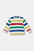 United Colors of Benetton polo bawełniane dziecięce kolor multicolor gładki 33CKG300Z