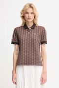 Lacoste damskie bawełniane brązowe DF3364