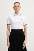 Fred Perry polo bawełniane kolor biały G3600