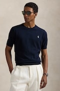 Поло Polo Ralph Lauren колір синій однотонне 710980681