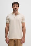 Bavlněné polo tričko Polo Ralph Lauren pánské, béžová barva, 710974270