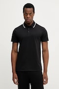 Guess tricou polo PAUL culoarea negru, cu imprimeu, M5YP42 KARS2