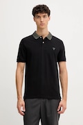 Guess tricou polo LYLE culoarea negru, uni, M5YP60 K7O64