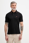 Armani Exchange polo tričko pánske s bavlnou čierne XM001289 AF10363