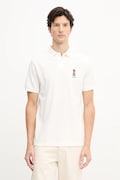 Bombažen polo Hackett London moški, bež barva, HM5600028