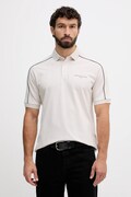 Бавовняне поло Armani Exchange колір бежевий однотонне XM001359 AF13026