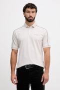 Бавовняне поло Armani Exchange колір бежевий однотонне XM001359 AF13026