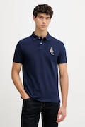 Bombažen polo Polo Ralph Lauren moški, bordo barva, 710P00095