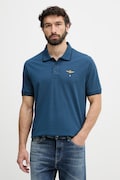 Aeronautica Militare polo męskie bawełniane granatowe PO1308UP00082