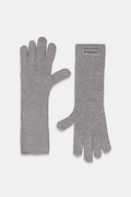 Pinko guanti con lana colore grigio 105997 A2Z4