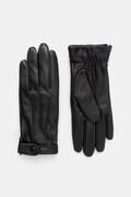Marciano Guess rękawiczki skórzane damskie kolor czarny 5BGZ04 9423Z
