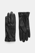 Marciano Guess rękawiczki skórzane damskie kolor czarny 5BGZ04 9423Z