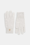 Rukavice s prímesou vlny Tommy Hilfiger šedá farba, AW0AW17798