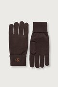 Calvin Klein γάντια γυναικεία με βισκόζη καφέ LV14F8021G