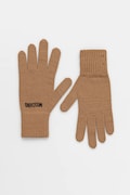 Рукавиці з додаванням вовни Moschino колір коричневий M3326 65444