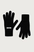 Moschino rukavice dámske s prímesou vlny čierne M3326 65444