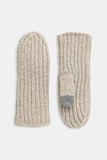 Рукавички з домішкою вовни UGG CHUNKY колір сірий 101022
