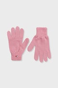 Tommy Hilfiger mănuși de bumbac culoarea roz, AU0AU01657