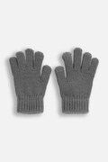 Coccodrillo rękawiczki dziecięce kolor szary ACCESSORIES WINTER BOY