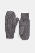 Eisbar rękawiczki z dodatkiem wełny Afra Mittens kolor szary E80135