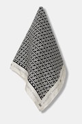 Elisabetta Franchi eșarfă de mătase culoarea negru, cu imprimeu, FO15F56E2