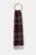 Кашеміровий шарф Weekend Max Mara CATONE колір сірий візерунок 2525546015600