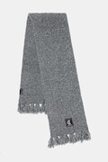 Шарф з додаванням вовни Just Cavalli колір сірий меланж 79RA2H08 ZG411