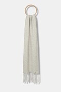 Шарф Tommy Hilfiger колір бежевий однотонний AW0AW17793