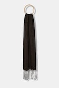 Шал Tommy Hilfiger в кафяво с изчистен дизайн AW0AW17793