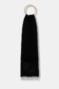 BOSS scialle con lana colore nero 50552112