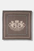 Juicy Couture chusta Pashmina damska kolor brązowy wzorzysta AIJFO8612WPO