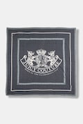 Juicy Couture chusta Pashmina damska kolor czarny wzorzysta AIJFO8612WPO