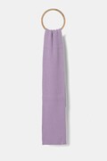 United Colors of Benetton fular de lână pentru copii culoarea violet, uni, 126WGU005