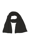 Jamiks szalik dziecięcy CIPRIAN kolor czarny gładki JZH425