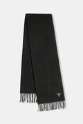 Guess szalik TORINO męski kolor czarny gładki AM9568 POL03