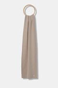 Calvin Klein fular culoarea bej, uni, LV04D8021G