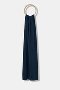 Calvin Klein fular culoarea bleumarin, uni, LV04D8021G