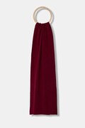 Calvin Klein fular culoarea bordo, uni, LV04D8021G