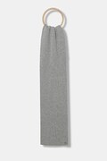 Μάλλινο κασκόλ Calvin Klein ανδρικό, χρώμα: γκρι, LV04D8056G