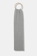 Μάλλινο κασκόλ Calvin Klein ανδρικό, χρώμα: γκρι, LV04D8056G