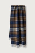 Barbour szalik wełniany granatowy USC0387