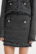 Blugirl Blumarine szoknya fekete, mini, harang alakú, RF5154.MA950